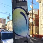 SF Mission balloon sticker