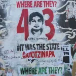 SF Valencia St. DAP wall Ayotzinapa 43