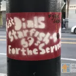 SF Valencia Gate Suave just dials sticker