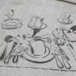 SF Valencia birds on place setting