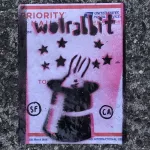 SF Valencia St. wolrabbit sticker