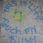 SF Valencia St. Touch My Bum