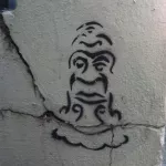 SF Western Addition stylized face