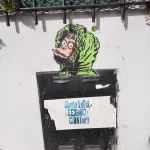 Cartoonneros AR Buenos Aires Banksy portrait