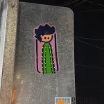 MX Aguascalientes cactus person