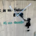 BO La Paz Banksy rip off ph Kellan
