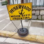 BO La Paz Reservado sign