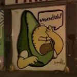 Hanksy NYC avocad-oh