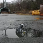 Joe Iurato In a Puddle