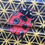 Peat EYEZ Clarion Alley mural detail ladybug