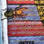 Peat EYEZ Clarion Alley mural beetle detail