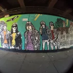 Praxis Ramones mural