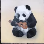 Ryan Winchell panda playing ukele