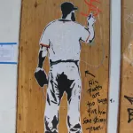 Get Up Brian Wilson tagging
