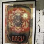 Shepard Fairey OBEY cut out