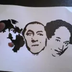 Xsacto 3 stooges cut out