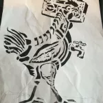 Xsacto JamminChicken cutout