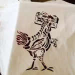 Xsacto JamminChicken fabric
