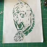 Xsacto goatee gimp cutout