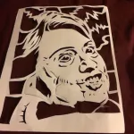 Xsacto snakenface cutout