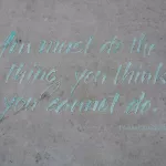CA San Diego Elanor Roosevelt Quote
