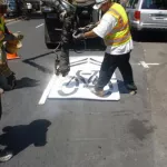 CA East Bay Oakland Bike Sharrow 02
