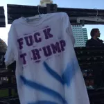 CA Oakland Protest Fuck Trump fabric