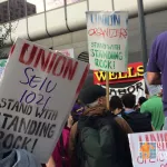 CA East Bay Oakland Protest Union NODAPL