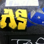 CA East Bay West Oakland BART AS sticker