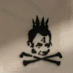 CA East Bay Oakland face and crossbones