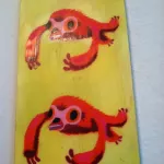 East Bay CA Oakland Art Murmur monkeys