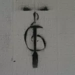 East Bay Oakland fork treble clef