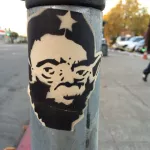CA East Bay Oakland Star Wars Yoda Che sticker