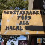 CA East Bay Oakland Food Sign