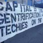 CA East Bay Oakland Google Bus Protest