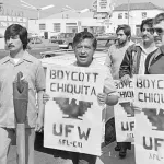CA LA 3 24 1979 UFW Cesar Chavez protest