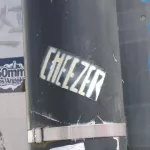 CA LA Cheezer Sticker