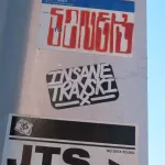 CA LA Downtown SONEK sticker