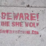 CA LA Echo Park BEWARE advert