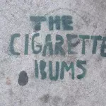 CA LA Echo Park Cigarette Bums
