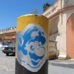 CA LA Echo Park Mario sticker