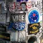 CA LA LA sticker