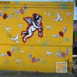CA LA Hermosa Beach Herondo St Murals LA Hope Dealer