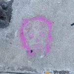 CA LA Hollywood sugar skull