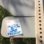 CA LA NELA fritz GONE sticker