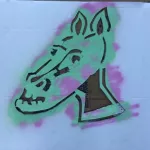 CA Mill Valley animal face