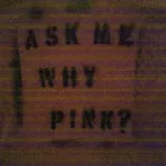 CA Santa Cruz ask why pink