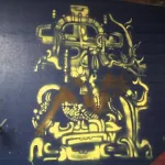 CA Mendocino 3 ft Stencil