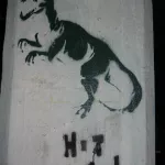 GA Atlanta Krog St. dinosaur