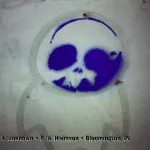 IN Bloomington skull